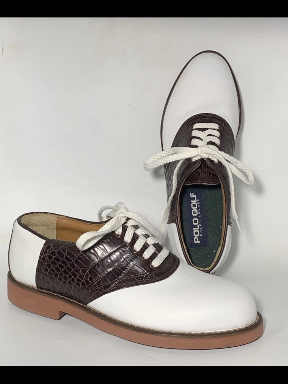 VTG Polo Golf Ralph Lauren Women's Golf Saddle Shoes
Preppy Size 6.5 Clean